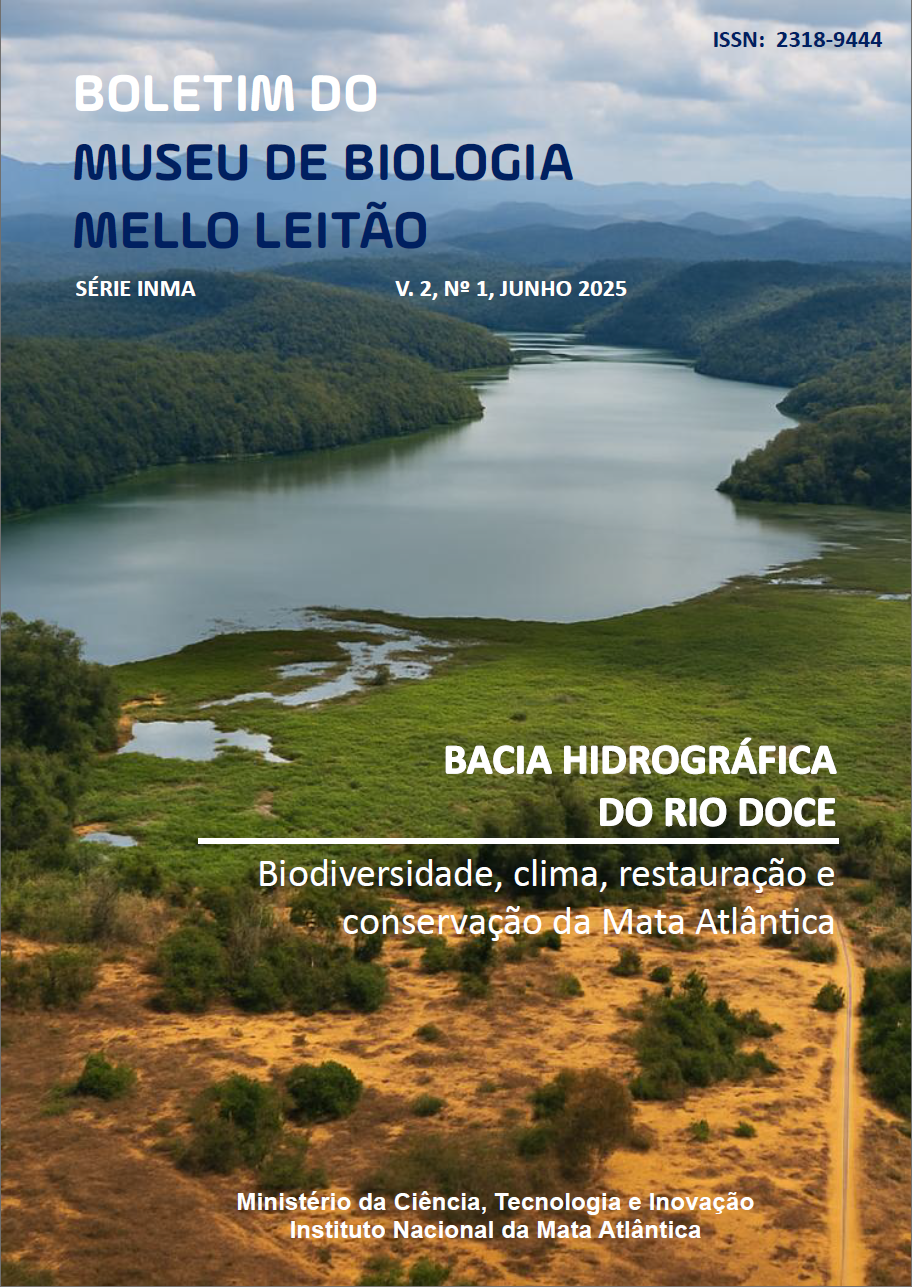 					Visualizar v. 2 n. 1 (2025): Bacia Hidrográfica do Rio Doce: Biodiversidade, clima, restauração e conservação da Mata Atlântica
				